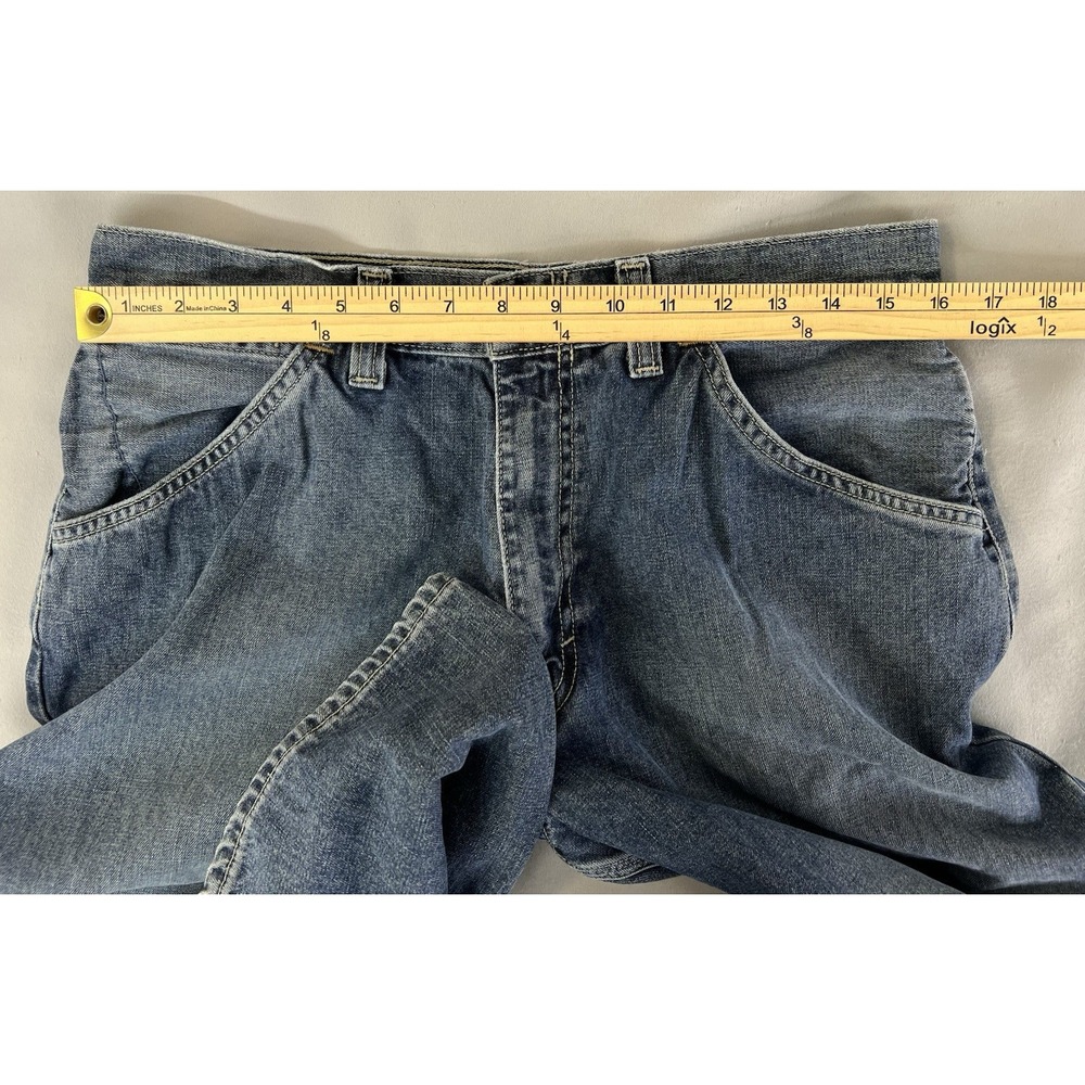 VTG Gap Worker Jean‎ Men's Light Wash Denim Work Wear  Pants 34x30 (32x29) Y2K - Picture 4 of 14